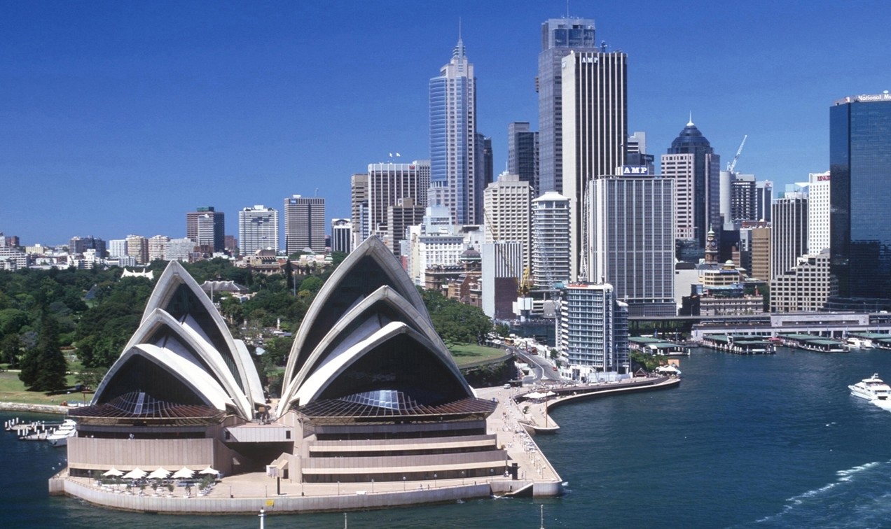 skyline of sydney